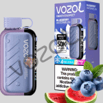 Blueberry ve karpuz aromalı VazolPuff vape cihazı, hızlı ve orijinal modellerle.