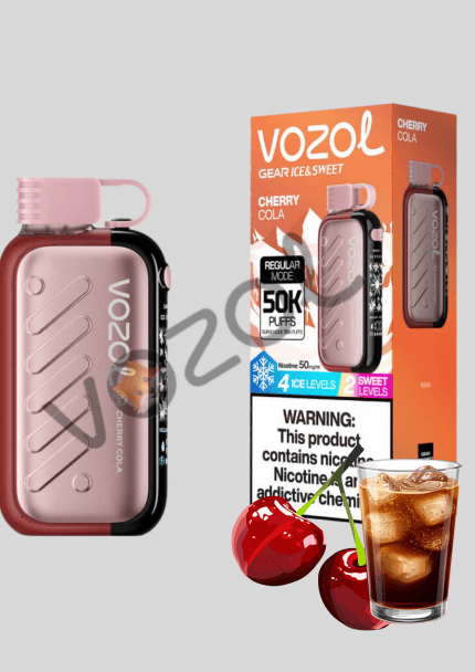 VazolPuff Cherry Cola, devasa çekim ve nostaljik lezzet sunan orijinal vape modelli.