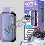VazolPuff Gear 50000 Grape Ice, buz gibi üzüm aromasıyla büyük çekim ve hızlı sipariş imkanı sunar.