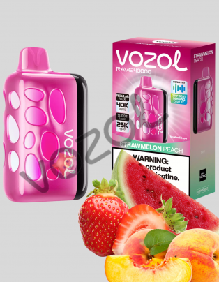 Vazol Rave 40000 Strawmelon Peach | %100 Orijinal | vazolpuff.com.tr